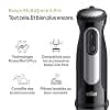 Braun MultiQuick 5 Pro MQ 55.755 M, PowerBell Plus Technology Hand Blender, 25 Speeds & Turbo, EasyClick Plus System, Mini Food Processor, Metal Whisk & Beaker 500 ml, Included, 1000W, Black - Image 4