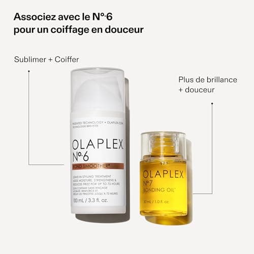 Olaplex No 7, High Gloss Binding Oil, Heat Protective, Visibly Smooths & Softens Hair, Improves Colour Vivacity, Frizz Control Up To 72 Hours, 30 ml - Image 8