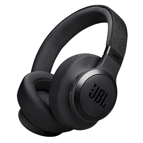JBL Live 770NC Casque circum-auriculaire, Réduction de Bruit Adaptative, Smart Ambient, jusqu'à 65 heures d'autonomie, noir - Image 3