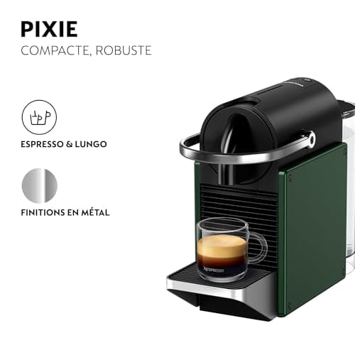 Nespresso Coffee machine Krups Pixie Dark Green YY5291FD - Image 4