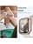 [3 Pieces] Kamita Case for Apple Watch Series SE 3/SE 2/6/5/4 40mm, Protective Case with Tempered Glass Screen Protector, Hard PC Bumper Case Shockproof Cover for iWatch 40 (Clear+Silver+Gold) - Image 5