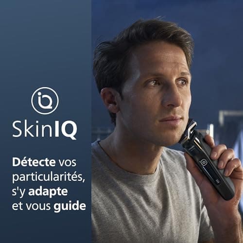 Philips Wet & Dry Series 7000 Men's Electric Shaver with Retractable Trimmer, Charging Stand, Travel Case and Quick Clean Cartridge (Model S7886/55) - Image 6
