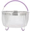 Steamer Basket for Instant Pot, Stainless Steel Strainer Insert Mesh Steamer Basket Accessories for Instant Pots, Mesh Filter Basket with Folding Handles - Image 3