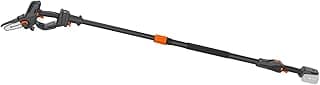 Husqvarna Husqvarna Mini tronçonneuse à chaîne sans fil Aspire P5, y compris le style télescopique & l'élagueur P4A, scie à branches haute performance pour les branches jusqu'à 75 mm (sans batterie ni chargeur)