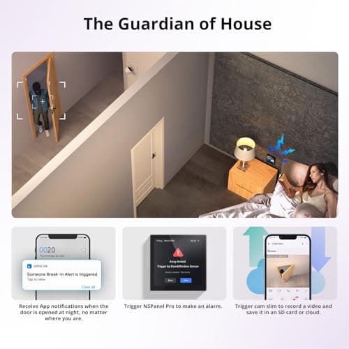 SONOFF SNZB-04P ZigBee Wireless Door and Window Sensor, Door Opening Sensor, Wireless Home Alarm, Compatible with Alexa/Google Home, SONOFF Zigbee Hub Required, Batteries Included - Image 8