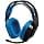 Logitech G G535 Lightspeed Wireless Gaming Headset - Lightweight Over-Ear Headset, Micro Flip-up Sound Disable Function, 33 Hours of Battery Life, PS5, PS4, PC, USB-C Rechargeable - Black/Blue - Image 2