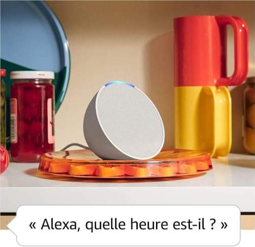 Echo Pop | Anthracite + OSRAM SMART+ Prise intelligente avec Matter, Fonctionne avec Alexa - Kit de démarrage Maison connectée - Image 6