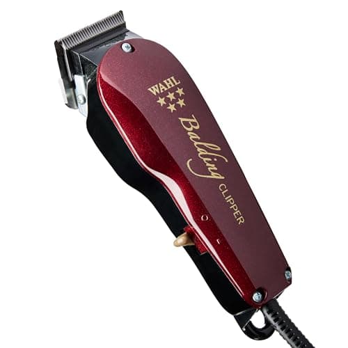Wahl Balding Clipper - Balding Clipper - For a Closer Cut - Black/Red - Image 2