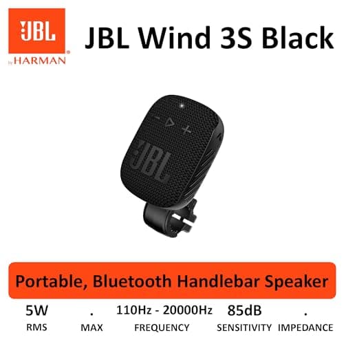 JBL Wind 3S Enceinte Bluetooth portable, Black - Image 8