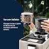 De'Longhi Rivelia - Perfetto Automatic Coffee Machine, Classic Milk Frother, 8 Saved Drinks, Colour Touch Screen, Interchangeable Coffee Bean Tank, Black (EXAM440.35.BG) - Image 6