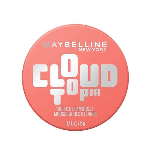 Maybelline New York – Multi-Purpose Foam Blush – Cheeks & Lips – Blurred Matte Finish – Light Texture – Lasts up to 14 Hours – Transfer Resistant – Cloudtopia – Shade : 05 Coral Illusion - Image 2