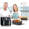 Moule Silicone Air Fryer 2 Paquet pour Ninja Foodi Max Dual Zone AF300EU AF400EU AF200EU, Cookwise, Panana, Kenwood pour Modèles 7.6L, 8.5L et 9.5L, Réutilisable Plat Airfryer Accessoire - Image 8