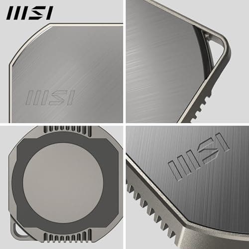 MSI DATAMAG 40Gbps 1TB - USB Type-C Magnetic External SSD for PC/Mac/iPhone/Android/Console, 1TB Capacity, 4000MB/s Read & 3500MB/s Write - 5 Year Warranty (600 TBW) - Image 7