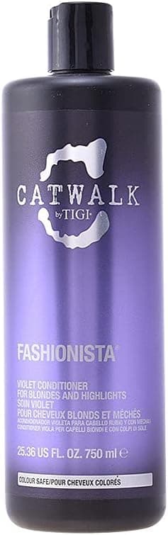 Tigi Catwalk Fashionista Purple Conditioner for Blonde Hair 750ml - Image 1