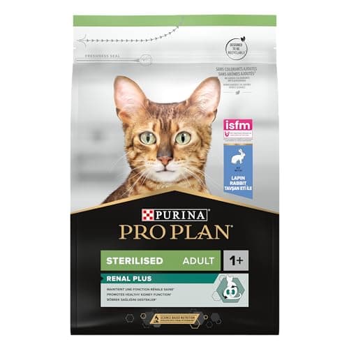 PURINA PRO PLAN | Renal Plus | Cat | Complete Dry Food for Sterilized Adult Cats | Helps Maintain Healthy Kidney Function and Urinary System | Rabbit | Bag | Pack of 4 x 3 kg - Image 4