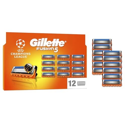Gillette Fusion5 Men's Razor Blade Refills, 12 Razor Blades Refills - Image 3