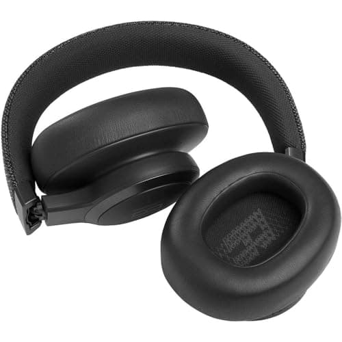 JBL Live 660 NC – Casque audio circum-auriculaire sans fil – Écouteurs Bluetooth avec réduction de bruit et commande pour appels – Autonomie jusqu'à 50 heures – Noir - Image 6