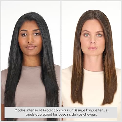 BaByliss Lisseur Cheveux Super Smooth- Technologie ionique anti-frisottis, Tapis thermorésistant, Plaques en céramique pour un lissage parfait, Chauffe ultra-rapide, Températures de 140-235°C, ST393E - Image 3