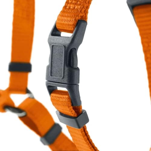 Hunter London Vario Rapid Harness - Orange - Size 41-70/S - Adjustable in 4 Positions - with Safety Closure - Soft and Flexible - Tear-resistant and Quick Drying - Lightweight and Easy to Clean - Image 5