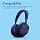 Replacement Ear Pads for Sony WH-1000XM6 Noise Cancelling Headphones by MMOBIEL - Memory Foam and Protein PU Cushion Headphone - Replacement Ear Pads - Blue - Image 5