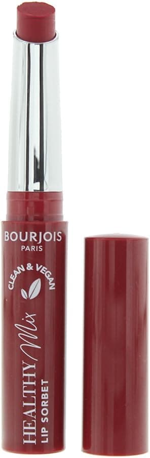 Bourjois Lip Sorbet - Healthy Mix Clean - 01 Sundae Cherry Sunday - Fomule Clean & Vegan, hydratant