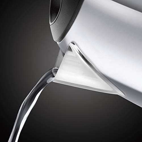 Russell Hobbs Victory Electric Kettle [Compact] (1 L, 2400W, Bright Steel Design, Fast Boiling, Visible Water Level, 1/2/3 Cup Markers, Removable Anti-Limescale Filter) 24990-70 - Image 5