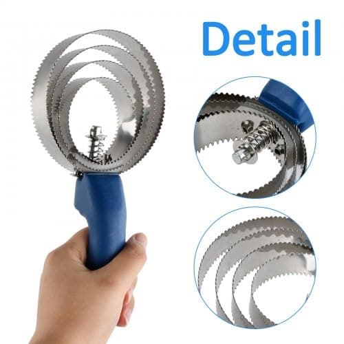 2 in 1 Grooming Kit Horse Grooming Brush Detangling Brush & Back Brush for Dogs, Horses & Cats - Perfect Furminator for Hair Loss & Hair Loss Needs - Image 4