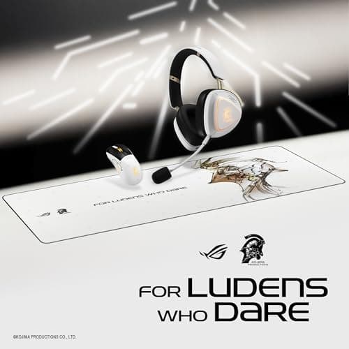 ASUS ROG Delta II-KJP - Tri-Mode Wireless Gaming Headset, 50mm Titanium Speakers, ROG SpeedNova, 110h Battery Life, Dual-Wireless and Exclusive Design Kojima Productions - Image 8