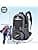 Hiking Backpack 60L Camping Backpack Lightweight Breathable Camping Daypack for Men Women Waterproof Breathable Backpack Hiking Backpack Large Hiking Backpack - Image 4
