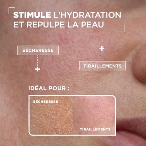 Mixa - Sérum Concentré Réhydratant - Pour Peaux Déshydratées et Sensibles - Enrichi en Acide Hyaluronique et Lactique - 30 ml - Image 4