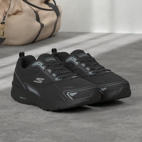 Skechers Homme GO Run CONSISTENT Baskets, Noir, 44.5 EU - Image 4