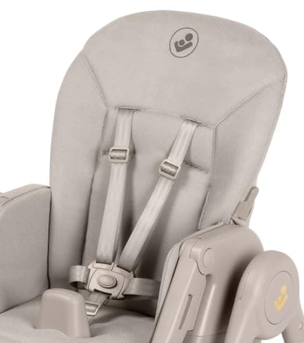 Maxi-Cosi Minla Plus 6-in-1 Scalable Highchair, 0-14 Years, Max. 60 kg, One-Handed Swivel Tray, 4 Wheels, 9 Heights, 5 Reclining Positions, Adjustable Children's High Chair - Image 6