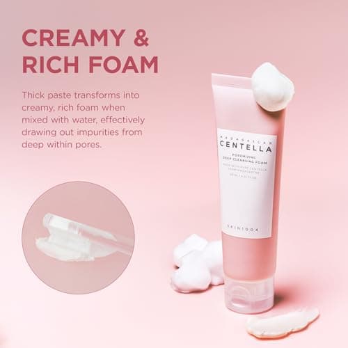 SKIN1004 Madagascar Centella Poremizing Deep Cleansing Foam Limpiador Facial Espumoso Reductor de Poros - Image 8