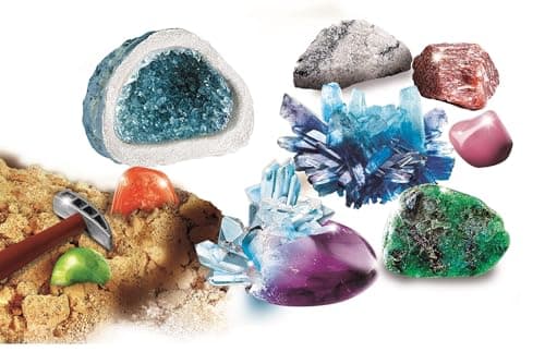 Clementoni | Science & Game - Crystals & Gemstones for Kids 8+ | Geology & Chemistry Science Kit | Crystal Experiments to Make at Home | Educational Game Gift Girl Boy - Image 3