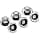 AZLA SednaEarfit Crystal for Galaxy Buds 3 Pro Smoke Black - Replacement Eartips for Samsung Earbuds, SMAPP Certified (3 Pairs) (MS/M/ML) - Image 3
