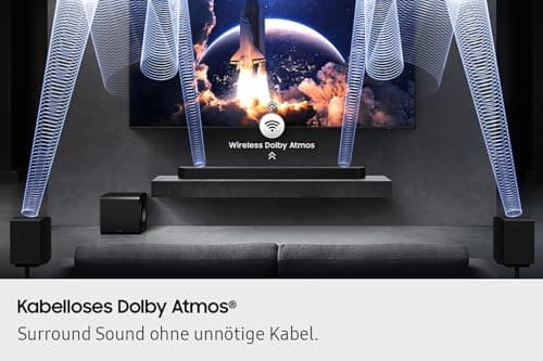 Samsung HW-Q995GF Q-Series Barre de Son 11.1.4 canaux pour téléviseur, Double Caisson de Basses sans Fil 8", Haut-Parleur arrière 4.0.2 canaux, Dolby Atmos et DTS:X, SpaceFit Sound Pro, Q-Symphony - Image 8