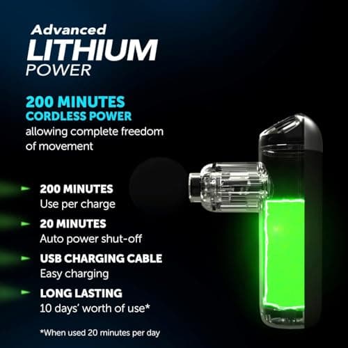 Wahl Mini Massage Gun On The Go Deep Tissue Massage Gun Cordless Massager with Adjustable Speed Adjustment, Four Attachments, Lightweight and Powerful, Ideal for Travel and Gym - Image 4