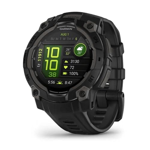 Garmin Instinct 3.45 mm, AMOLED, Black Bezel with Black Band - Image 5