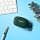 kwmobile Case Compatible with Sony WF-1000XM5 Case Cover - Headphone Protective Silicone Case - Dark Green - Image 4