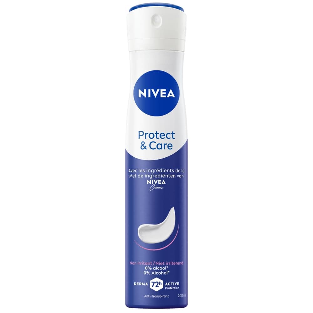 NIVEA Protect&care Déodorant Atomiseur Spray 200 ml - Image 8