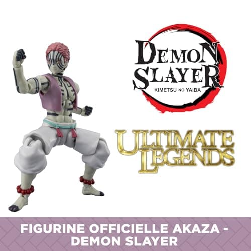 BANDAI - Ultimate Legends HD - Demon Slayer Action Figure 12 cm - Akaza - Officially Licensed Demon Slayer - Akaza Action Figure - Toy for Children 4+ - VE88967 - Image 3
