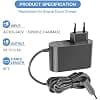 Energup 26.1V Charger for Dyson Charger V8 V7 V6 DC58 DC59 DC60 DC61 SV03 SV04 SV05 Replacement for Absolute Fluffy Motorhead Vacuum Cleaner Power Supply Charging Cable - Image 4