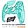 eXtremeRate Luna Redesigned Case for PS5 Controller BDM-010/020/030/040/050, Replacement Faceplate Touchpad Rings Buttons, Shell Cover Pad for PS5 Controller, Emerald Green - Image 2