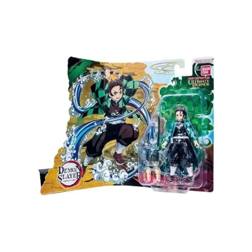 BANDAI - Ultimate Legends HD - Demon Slayer Action Figure 12 cm - Tanjiro Kamado - Officially Licensed Demon Slayer - Tanjiro Articulated Figure - Children's Toy Age 4+ - VE88961 - Image 7