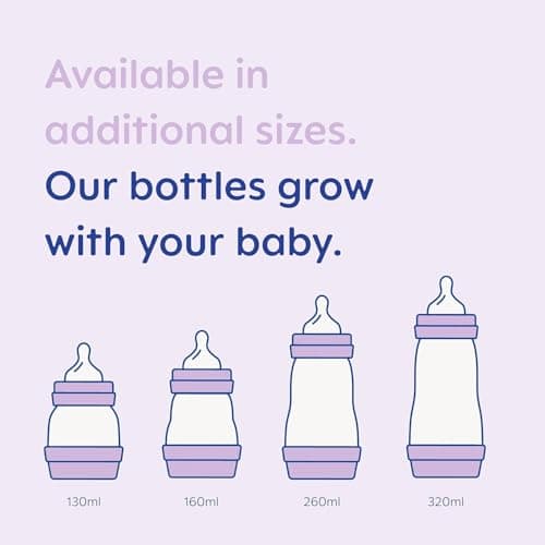 MAM Anti-Colic 260Ml Bottle - 3Pk Unisex (Green/White) - Image 8