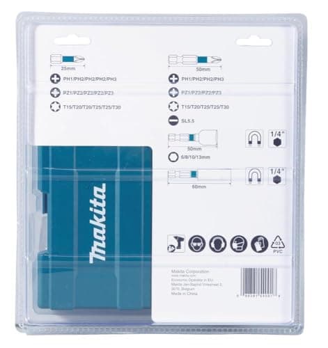 Makita B-66880 Makita Impact Face Bit Set Black - 35 Pieces - Image 4