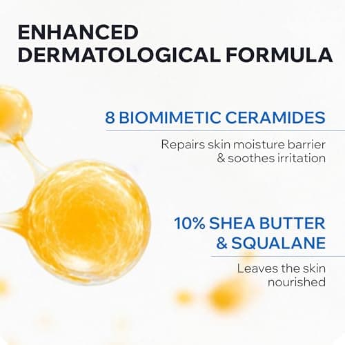 Uriage Xemose Crème Apaisante Visage Peau Sèche, Eczéma Atopique - 10% de Beurre de Karité - Hydratation 24H, Nourrit, Apaise, Protège - Non-collante, Non-grasse - Sans Parfum - Non Comédogène - 40ml - Image 5
