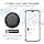 Android Smart Tag, Plotter Set of 4, Works with Google Locate App (Android Only), Equipped with Protective Case, IP68 Waterproof, for Keys/Wallets/Suitcases, Black - Image 5