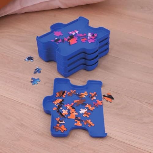 Ravensburger - Puzzle Coin Sorter - Stackable - Puzzles from 300 to 1000 pieces - 8 Plastic Sorting Bins - Puzzle Accessories - 12001674 - Image 6