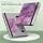 MoKo Universal Case for 6 Inch 6.8 Inch 7 Inch Kindle eReaders Fire Tablet - Kindle/Voyaga/Lenovo/Sony Kindle E-Book E-Reader Tablet, PU Case with Adjustable Stand and Hand Strap, Purple Gold Marble - Image 8